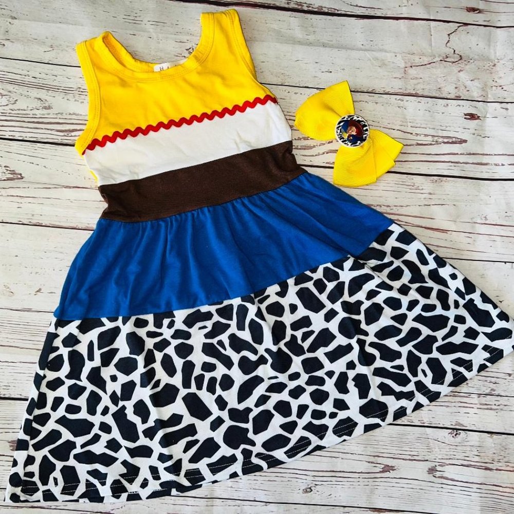 Jessie Dress Toy Story Dress and bow